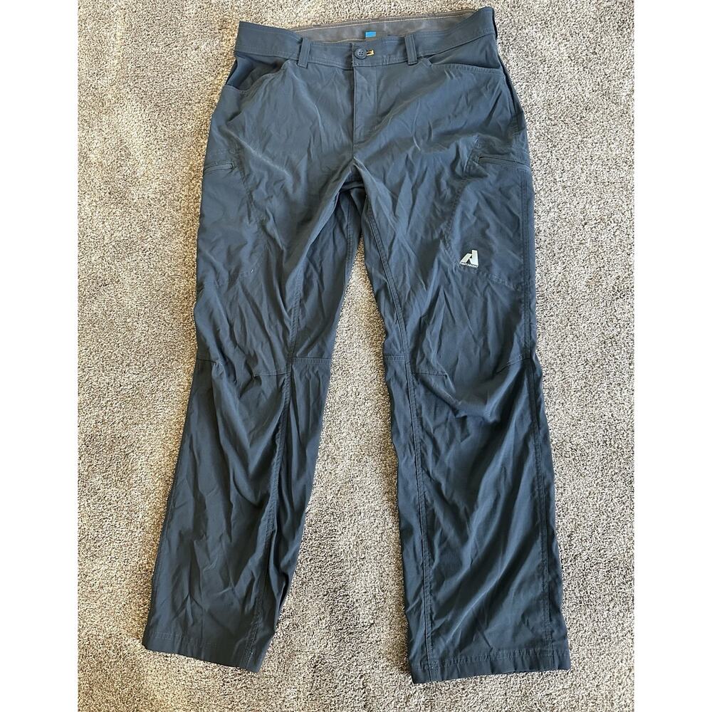 Eddie Bauer First Ascent Guide Pro Pants Mens gray Outdoor 36x32